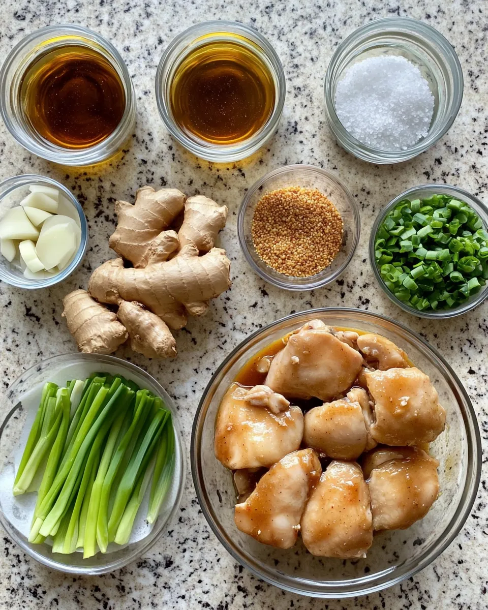 Ingredients for Savor the Heat: Spicy Ginger Chicken Delight Awaits
