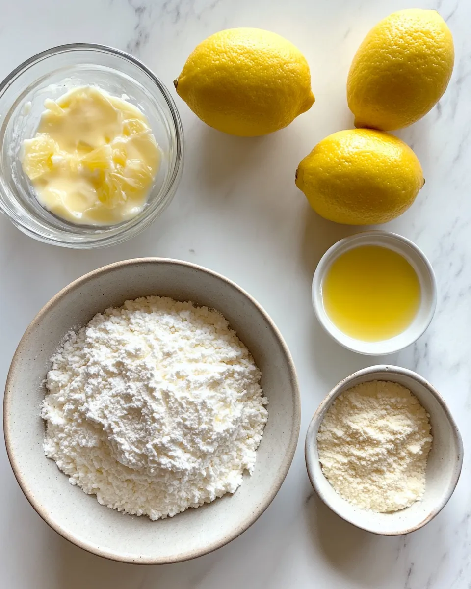 Ingredients for Baking Bliss: Your Guide to Perfect Starbucks Copycat Lemon Loaf