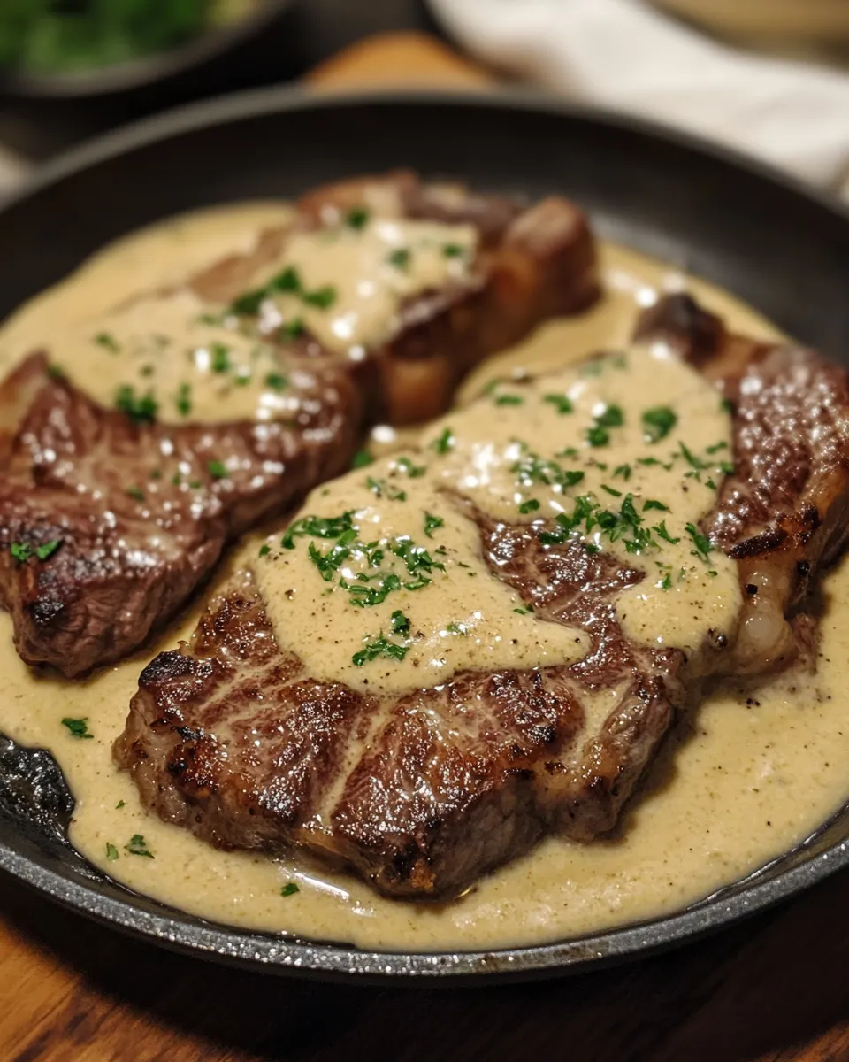 Ingredients for Savor the Spook: Steak with Haunted Bourbon Garlic Cream Sauce