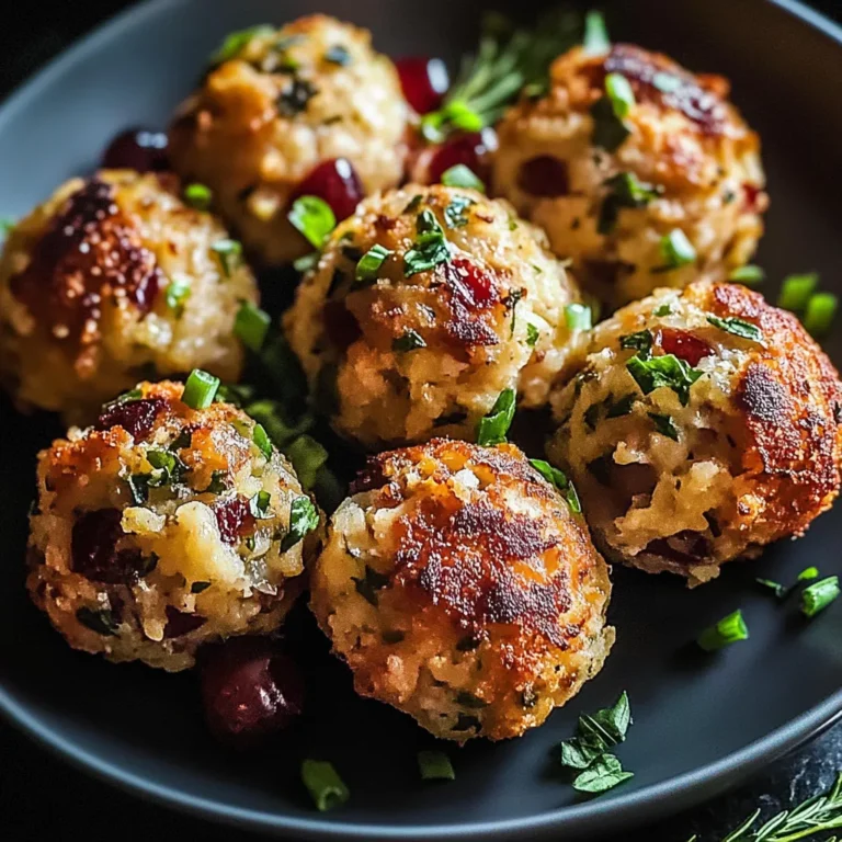 Photo of featured for Irresistible Stuffing Balls Recipe That Will Elevate Your Holiday Feast