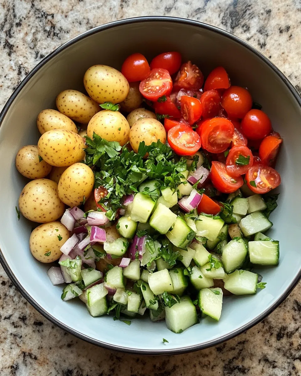 Ingredients for Zesty and Vibrant: Discover the Magic of Sumac Potato Salad