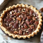 Photo of featured for Irresistibly Decadent: The Ultimate Texas Chocolate Pecan Pie Recipe