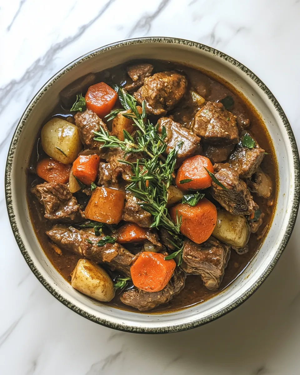 Ingredients for Hearty Tuscan Beef Casserole: A One-Pot Wonder That Warms the Soul