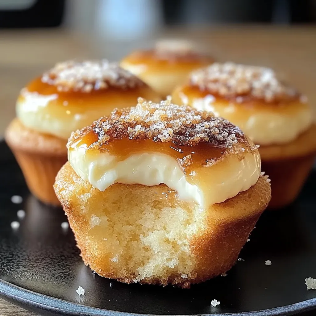 Photo of featured for Indulge in Decadence: Vanilla Bean Crème Brûlée Cupcakes You Can't Resist