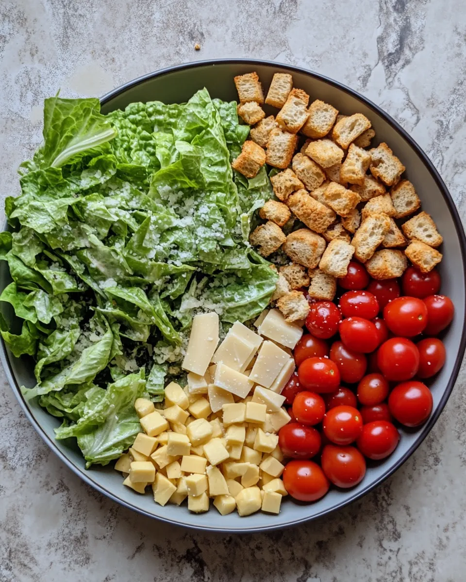 Ingredients for Fresh and Flavorful: The Ultimate Vegetarian Caesar Salad Makeover