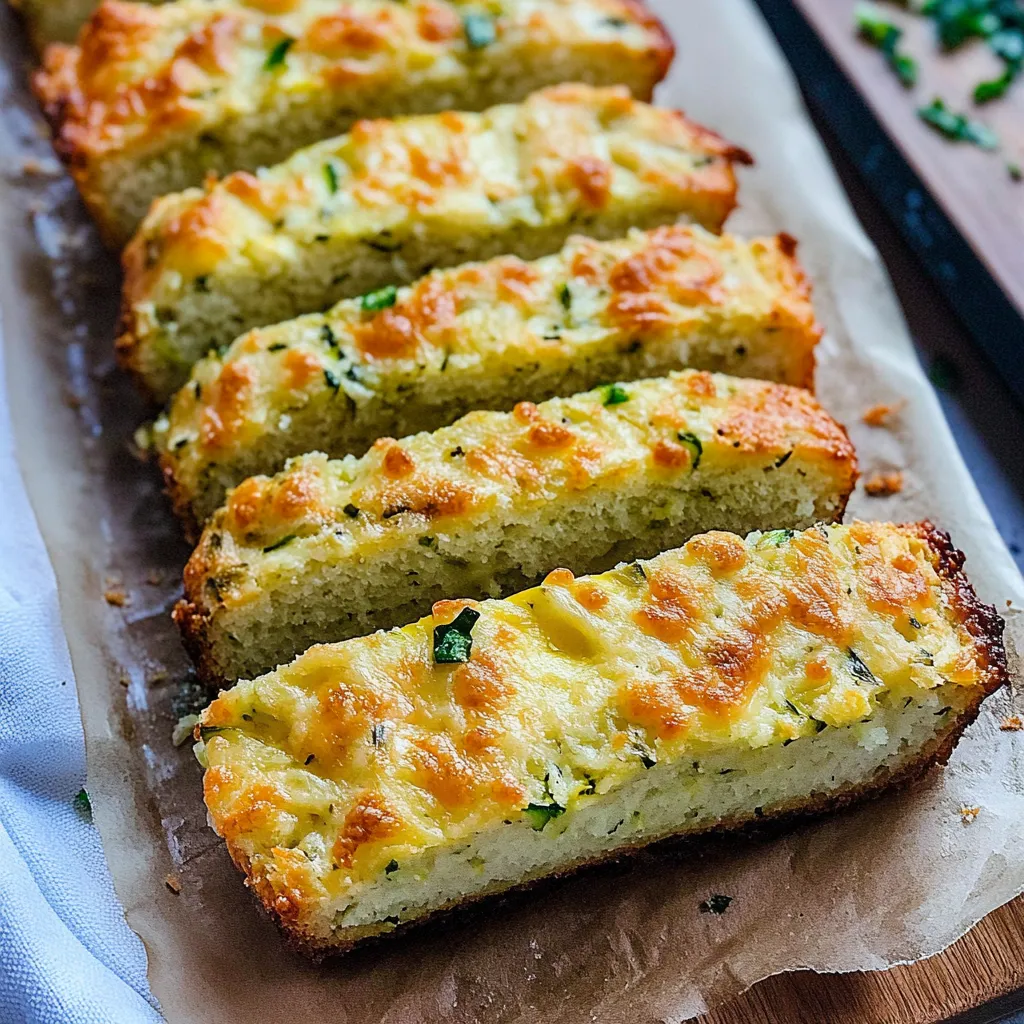 Photo of featured for Irresistibly Cheesy: The Ultimate Zucchini Cheese Bread Recipe