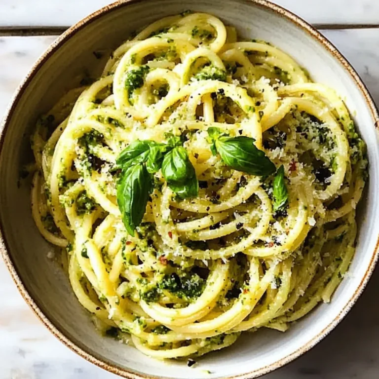 Photo of featured for Zucchini Pasta Delight: A Fresh Twist on Your Favorite Dish