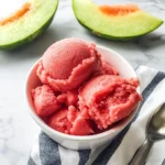 Photo of featured for Chill Out with This Easy 2 Ingredient Watermelon Sorbet