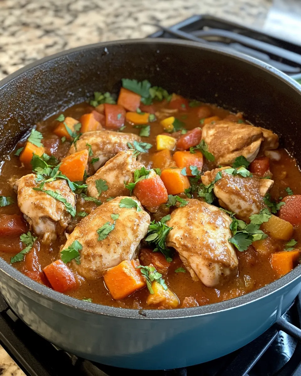 Ingredients for Savor the Flavors: Discover the Comfort of African Chicken Peanut Stew