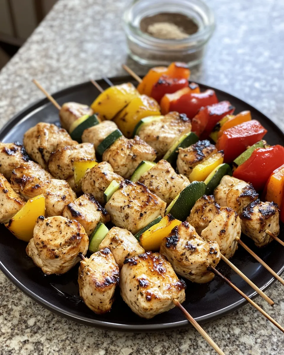 Ingredients for Sizzling Air Fryer Chicken Skewers That Will Make Your Taste Buds Dance
