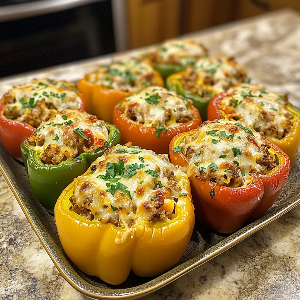 Photo of featured for Savor the Flavor: Delicious Air Fryer Stuffed Peppers You’ll Love