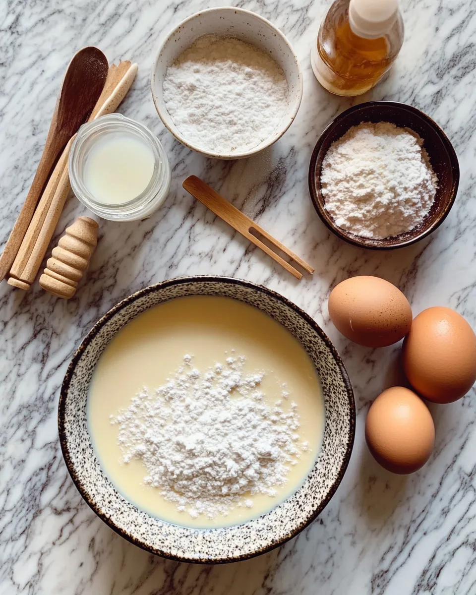Ingredients for Heavenly Amish Baked Custard: A Slice of Tradition in Every Bite