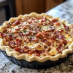 Photo of featured for Savor the Flavor: Irresistible Bacon Onion Tomato Pie Recipe