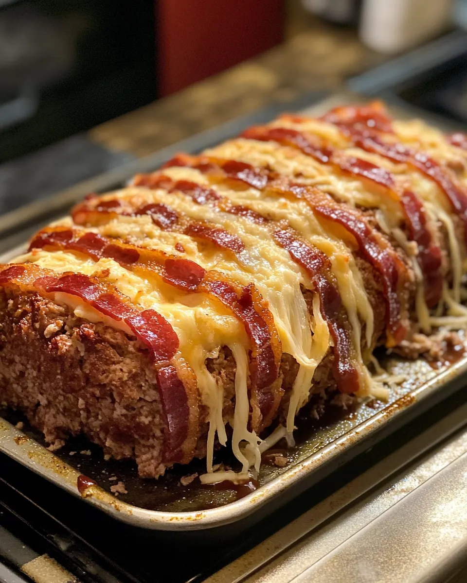Ingredients for Savor the Flavor: Irresistible Bacon Wrapped Meatloaf with Cheese