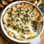 Photo of featured for Irresistibly Savory Baked Brie with Garlic and Herbs: A Gourmet Treat at Home