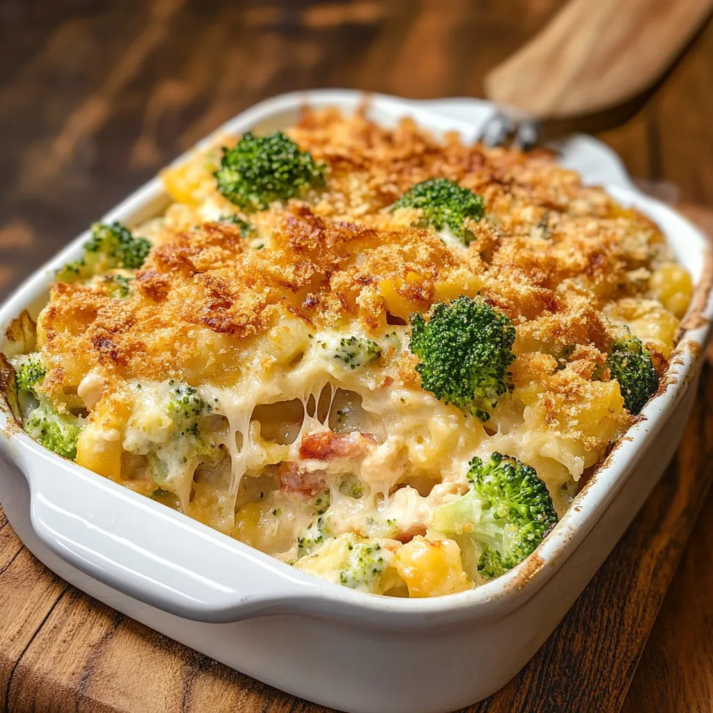 Photo of featured for Ultimate Comfort in a Dish: Baked Potato Chicken and Broccoli Casserole Delight