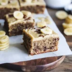 Photo of featured for Delightfully Chewy Banana Bread Bars: A Slice of Heaven in Every Bite