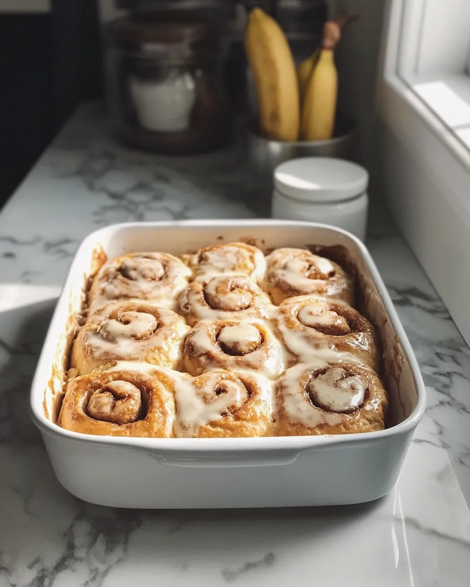 Ingredients for Heavenly Banana Bread Cinnamon Rolls: A Sweet Twist on a Classic Treat