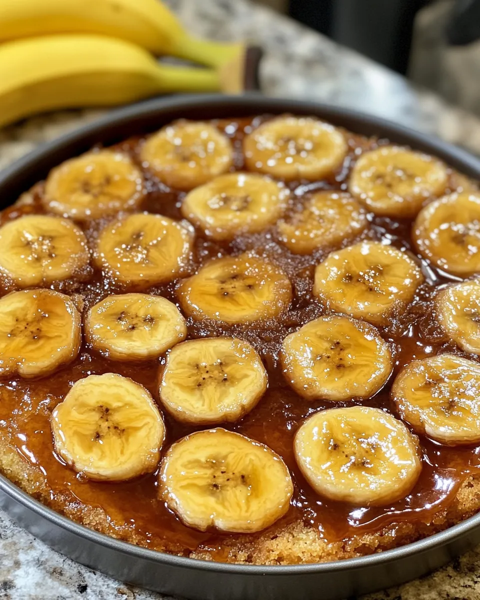 Ingredients for Banana Upside Down Cake: A Sweet Twist on a Classic Favorite