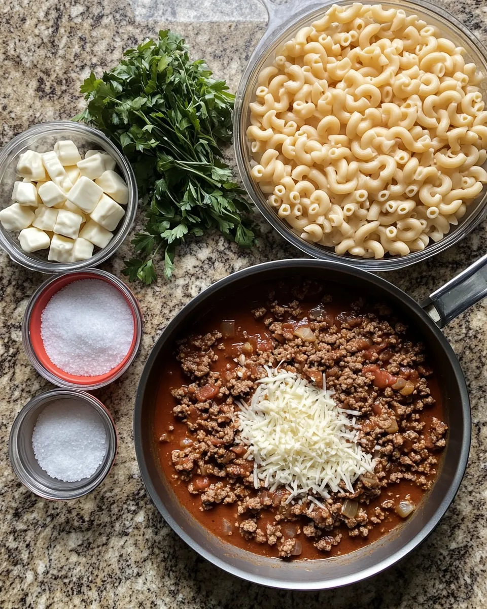 Ingredients for Savor the Comfort: Irresistible Beef Lombardi Casserole Recipe