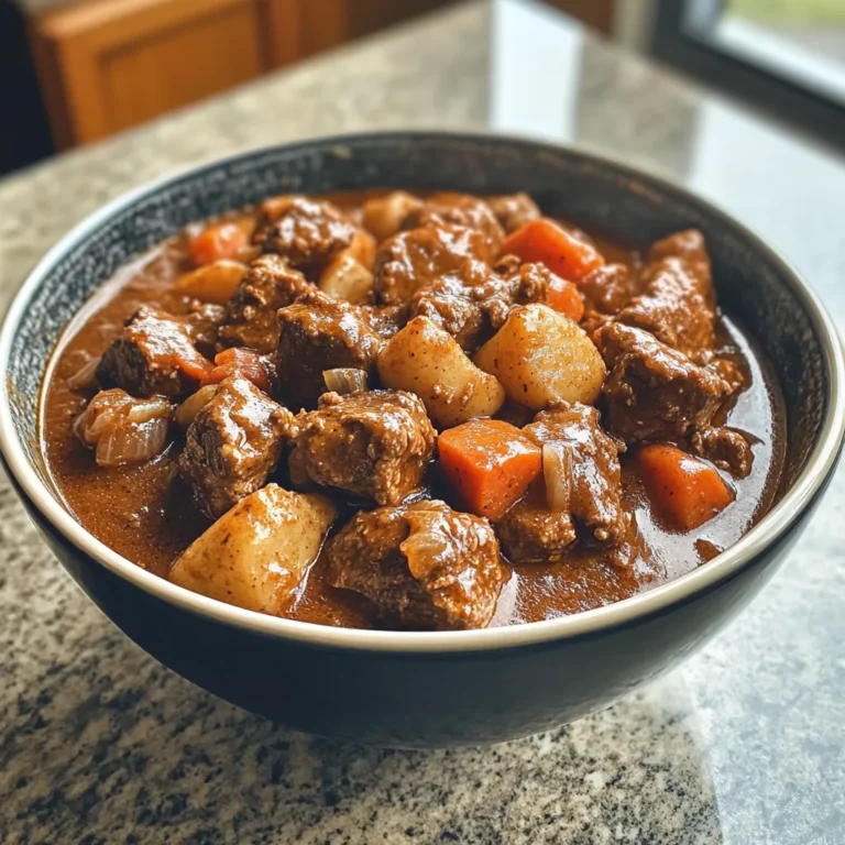 Photo of featured for Hearty Comfort: The Ultimate Beef Stew Crockpot Recipe
