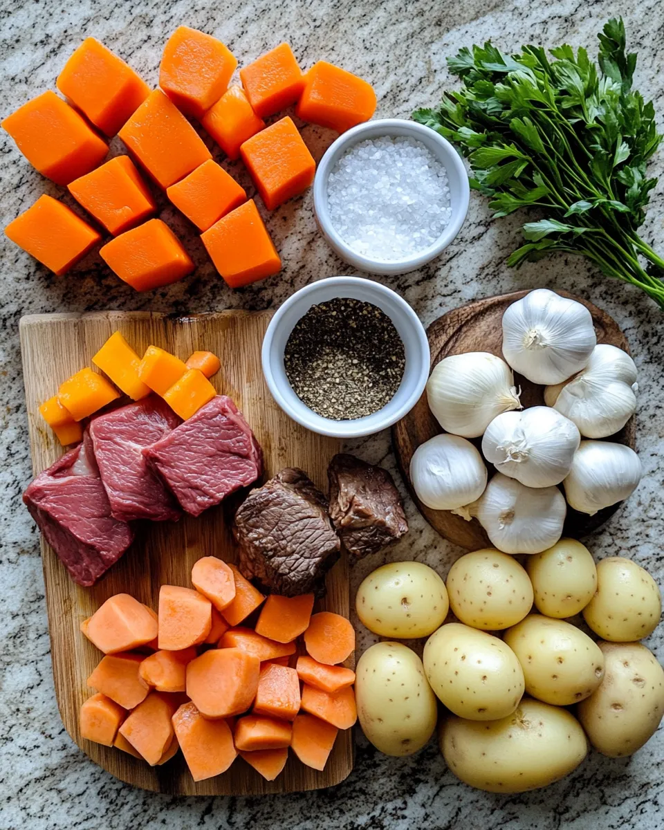 Ingredients for Hearty Comfort: The Ultimate Beef Stew Crockpot Recipe