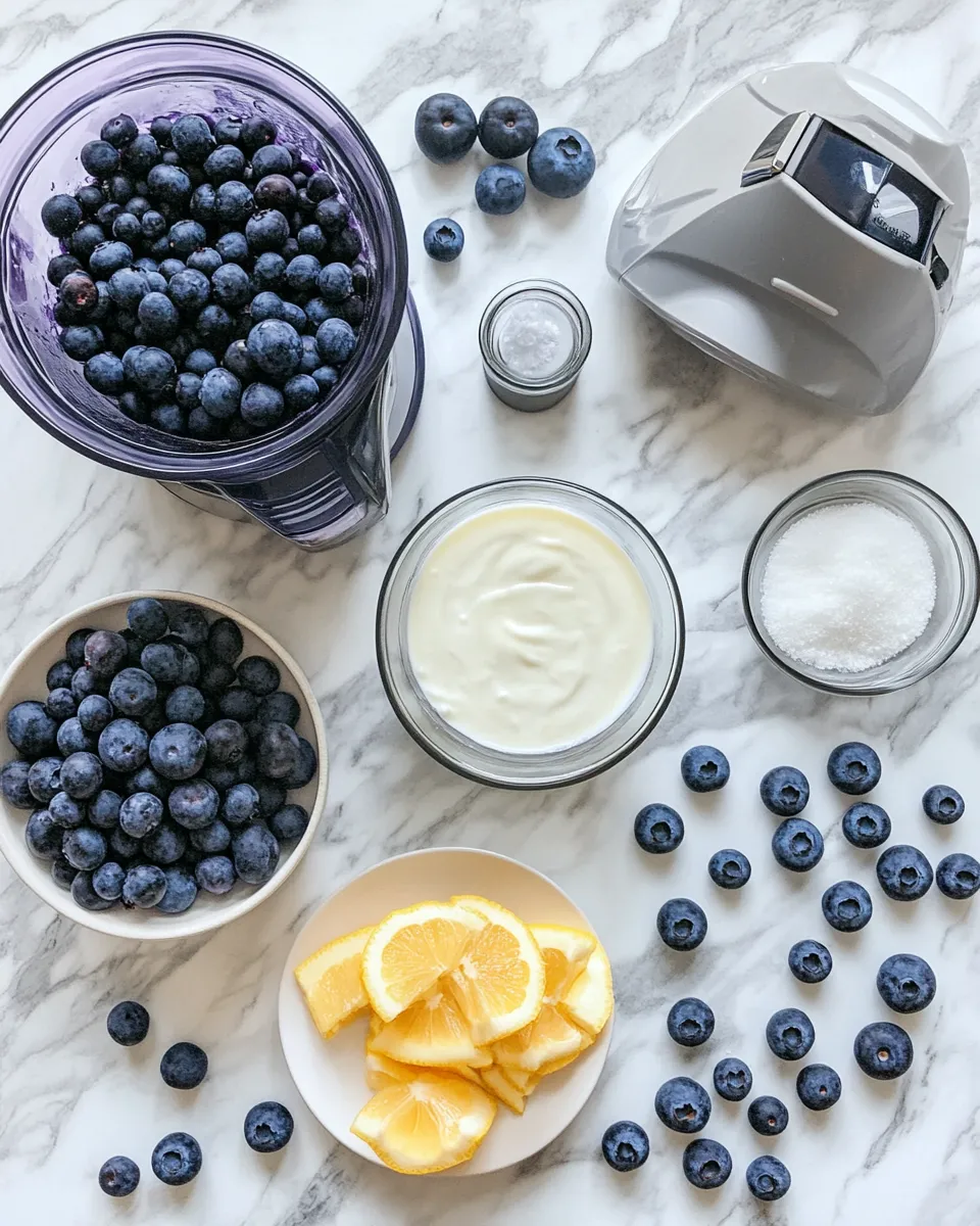 Ingredients for Deliciously Creamy: The Ultimate Blueberry Yogurt Recipe You Need to Try