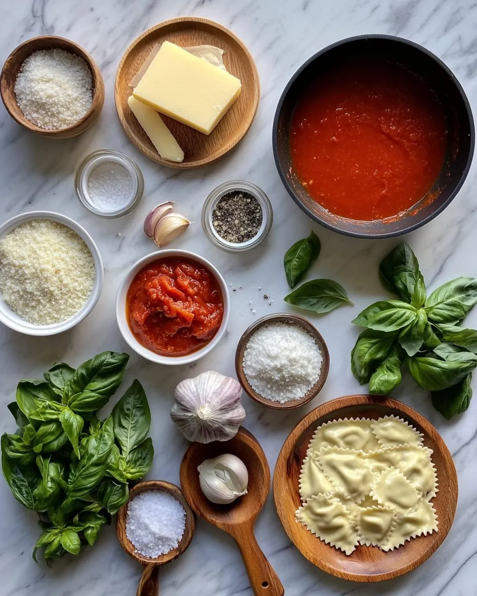 Ingredients for Savor the Flavor: Discover the Best Ravioli Sauce Recipes You’ll Ever Try
