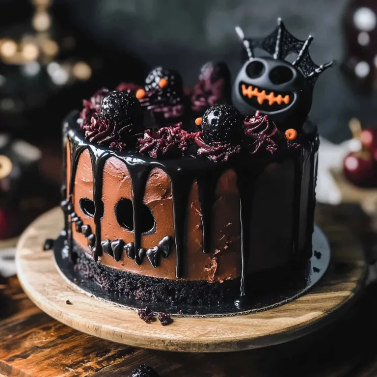Photo of featured for Spooktacular Delights: Unveiling the Black Velvet Halloween Cake