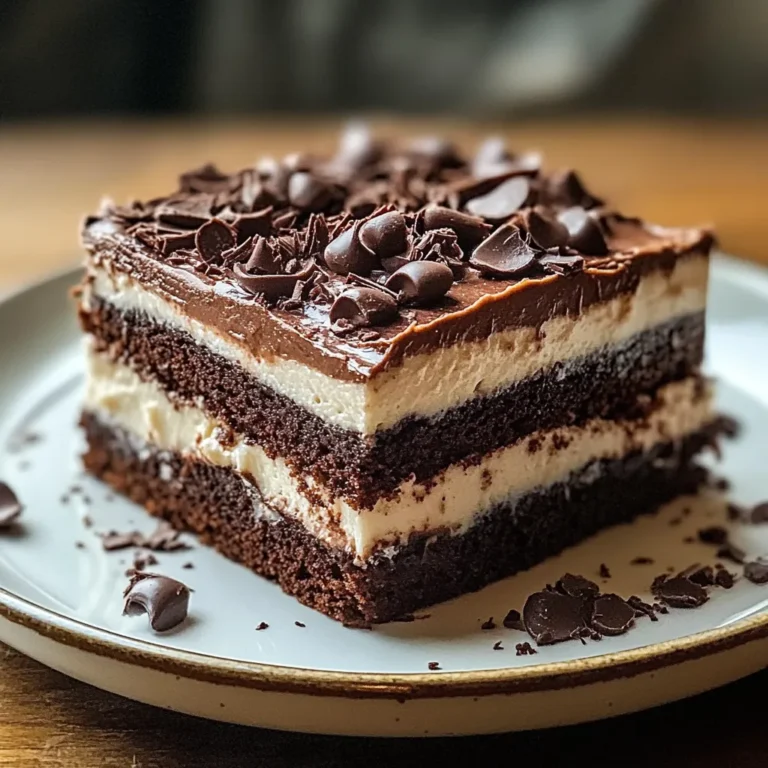 Photo of featured for Indulge in Decadence: The Ultimate Brownie Refrigerator Cake Recipe