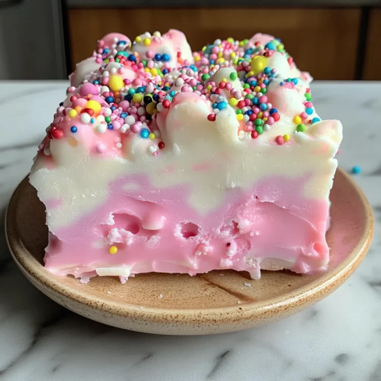 Photo of featured for Whip Up a Whimsical Treat: Irresistible Bubblegum Cloud Fudge