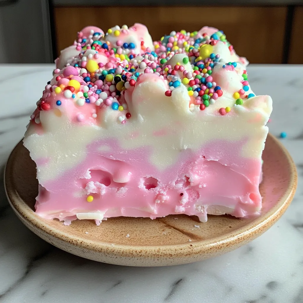 Photo of featured for Whip Up a Whimsical Treat: Irresistible Bubblegum Cloud Fudge
