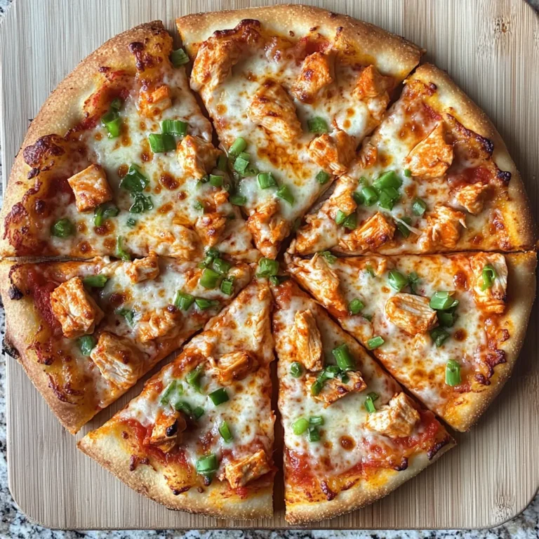 Photo of featured for Buffalo Chicken Pizza: The Spicy Twist Your Taste Buds Crave