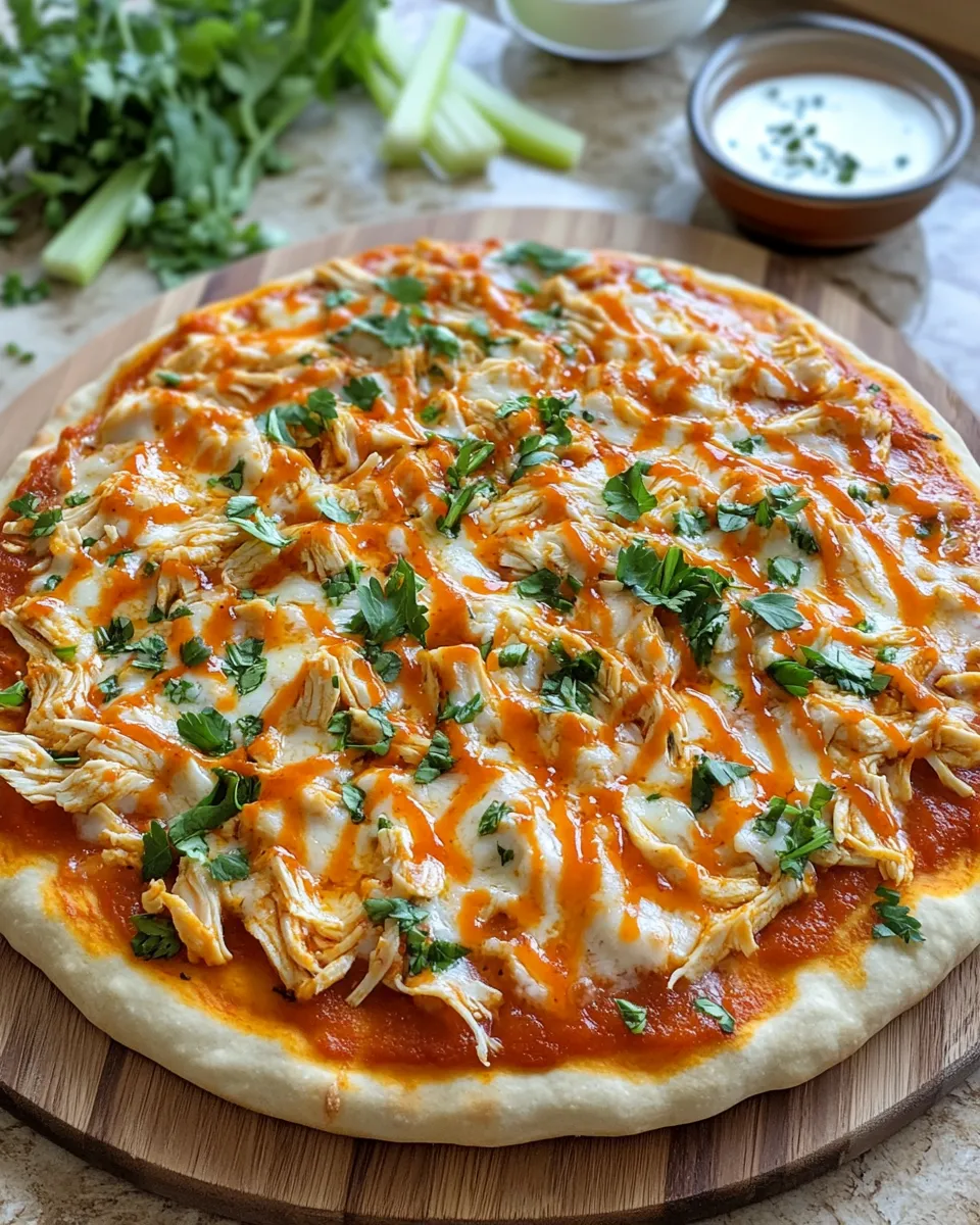 Ingredients for Buffalo Chicken Pizza: The Spicy Twist Your Taste Buds Crave