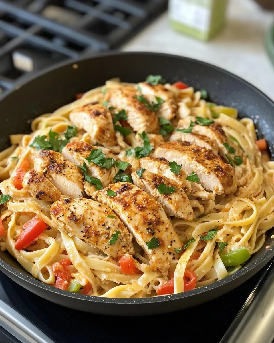 Ingredients for Spice Up Your Dinner with Irresistible Cajun Chicken Pasta