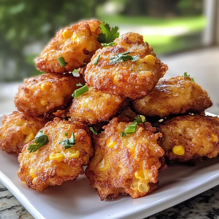 Photo of featured for Irresistibly Crunchy Cheesy Corn Fritters You Can't Resist