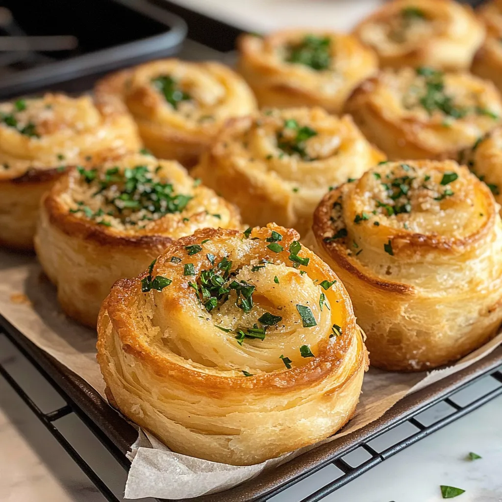 Photo of featured for Indulge in Heaven: Cheesy Garlic Cruffins That Will Make You Crave More