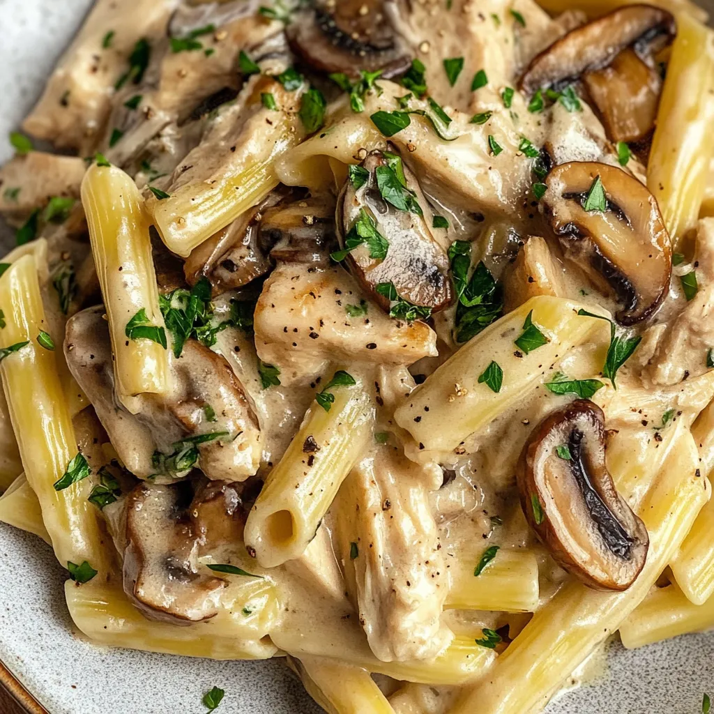 Photo of featured for Creamy Chicken and Mushroom Pasta: A Comforting Delight for Every Occasion