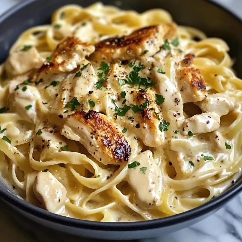 Photo of featured for Creamy Chicken Buttered Noodles: A Comforting Delight in Every Bite