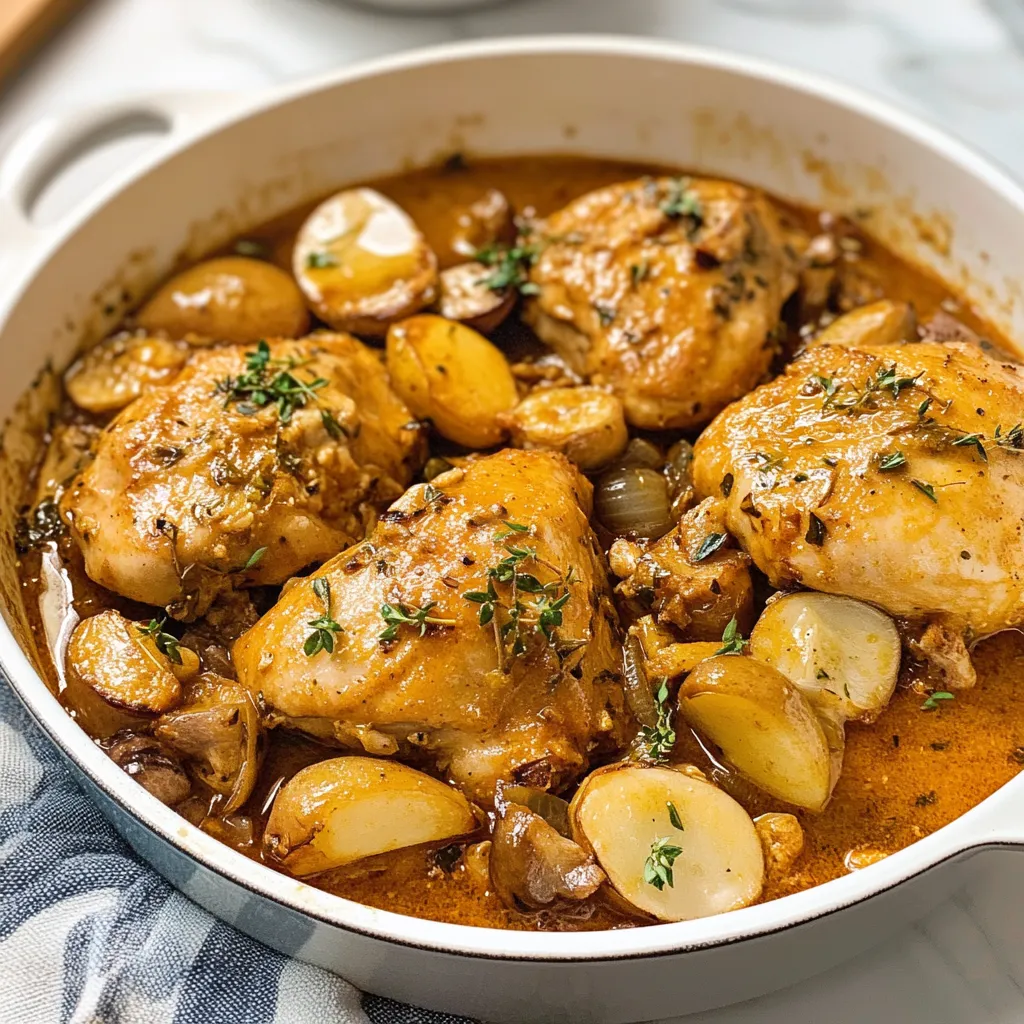 Photo of featured for Savor the Flavors of Classic Chicken Chasseur: A Culinary Adventure