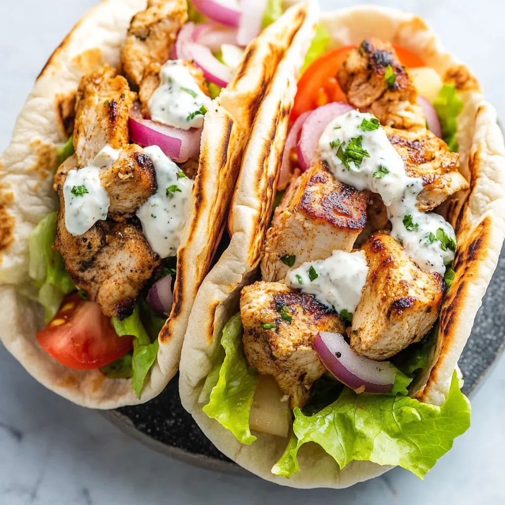 Photo of featured for Savor the Flavor: Irresistible Chicken Gyros and Pita Perfection
