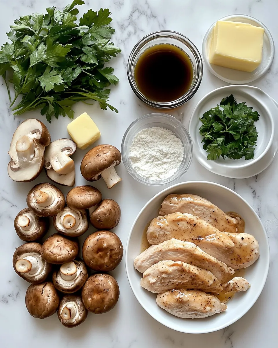 Ingredients for Savory Secrets of Chicken Marsala Delight You Need to Try