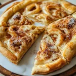 Photo of featured for Sweet and Simple: Irresistible Cinnamon-Sugar Pizza with Crescent Rolls