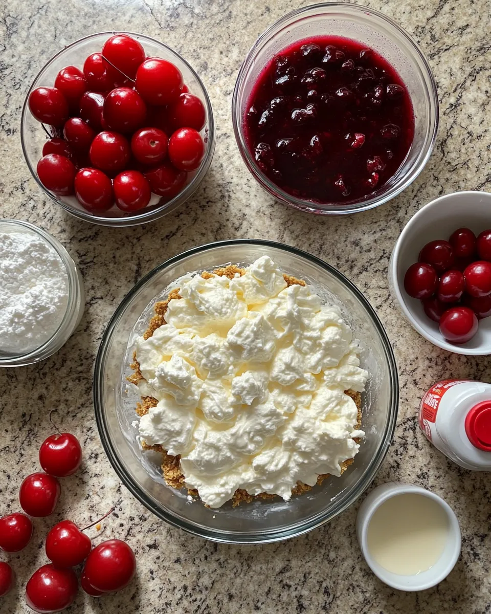 Ingredients for Sweet Nostalgia: Whipping Up Classic Cherry Delight