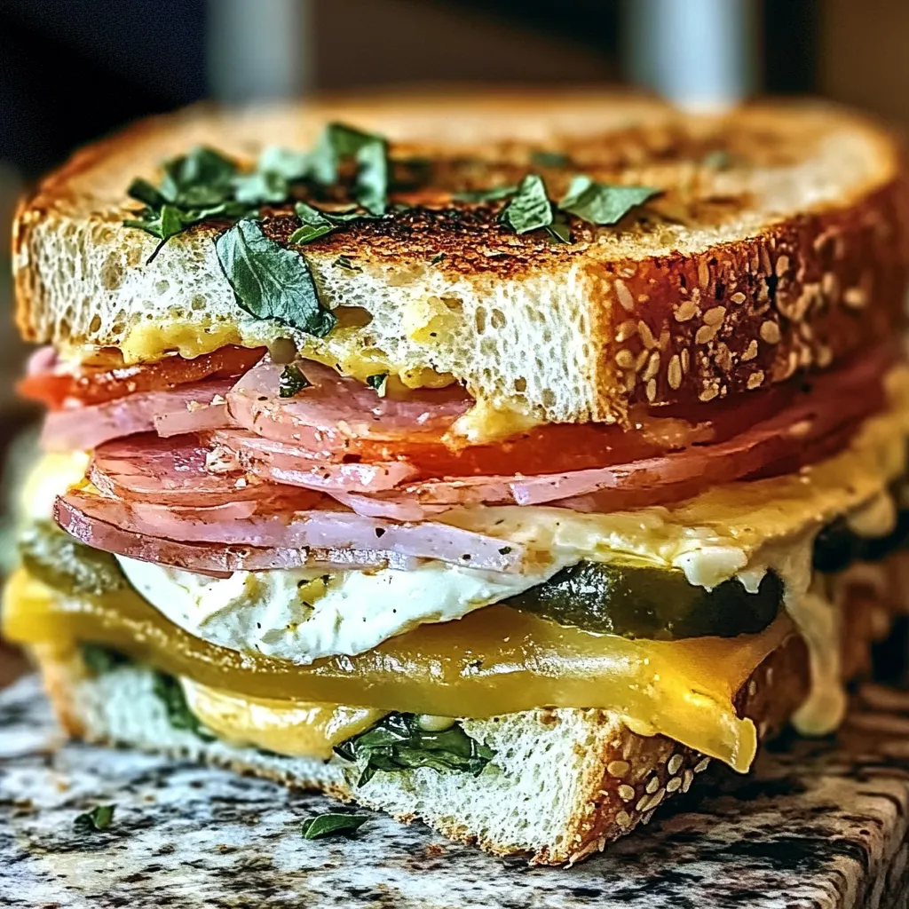 Photo of featured for Mastering the Classic Italian Muffuletta Sandwich: A Flavorful Journey to New Orleans