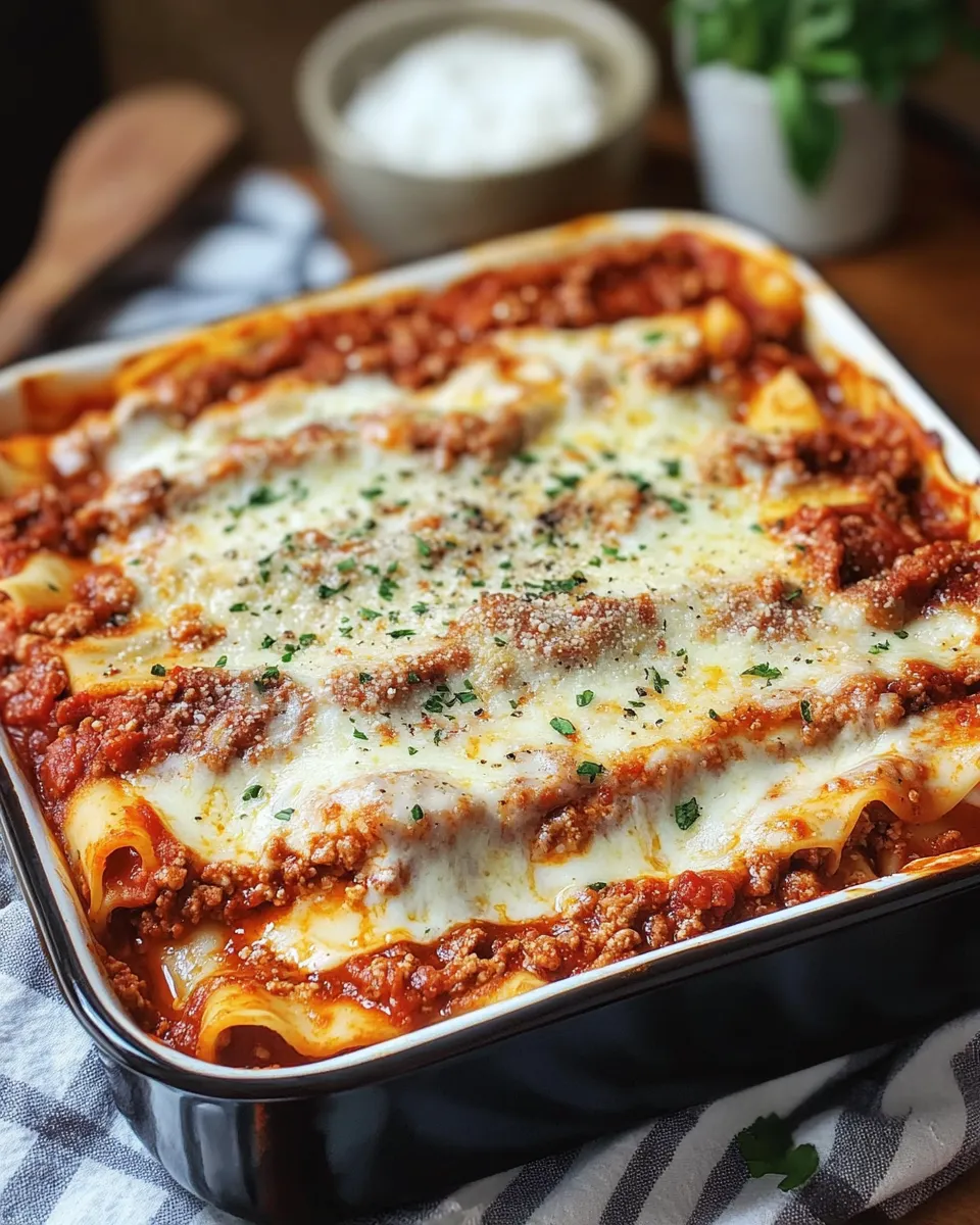 Ingredients for Layered Love: Mastering the Classic Lasagna Recipe