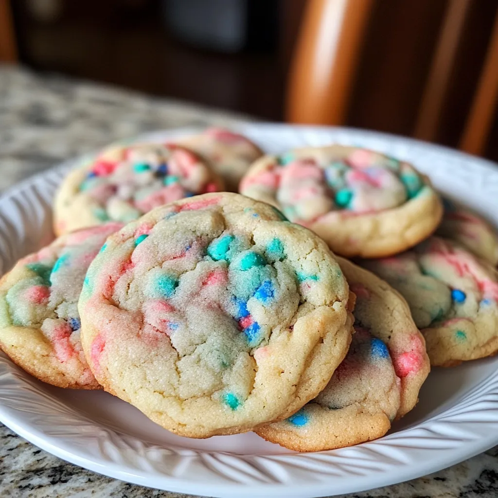 Photo of featured for Whisking Up Nostalgia: Irresistible Cotton Candy Cookies That Taste Like Fairytales