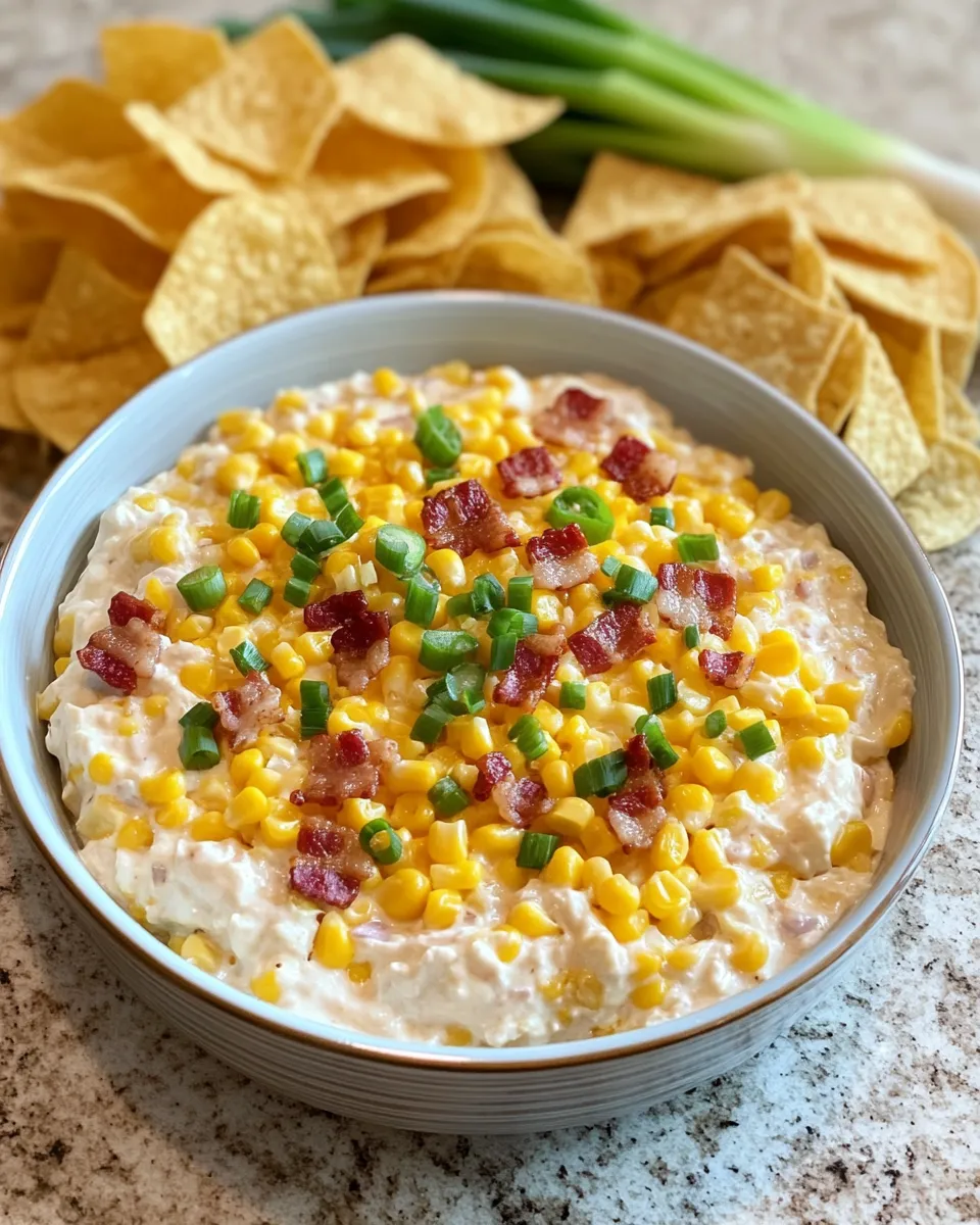 Ingredients for Dive Into Deliciousness: Irresistible Crack Corn Dip Recipe