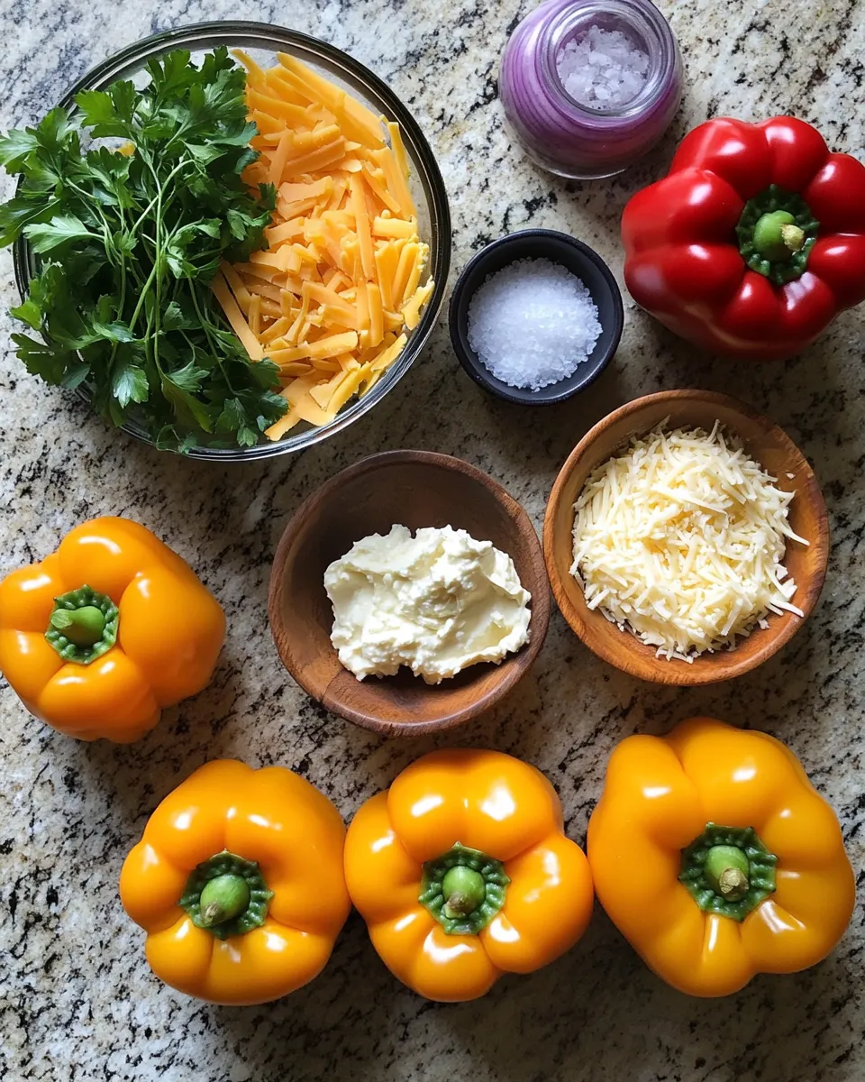Ingredients for Cream Cheese Stuffed Peppers: A Flavor-Packed Delight You Can't Resist
