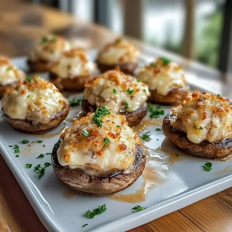 Photo of featured for Indulge in Flavor: Creamy Garlic Crab-Stuffed Mushrooms That Will Steal the Show